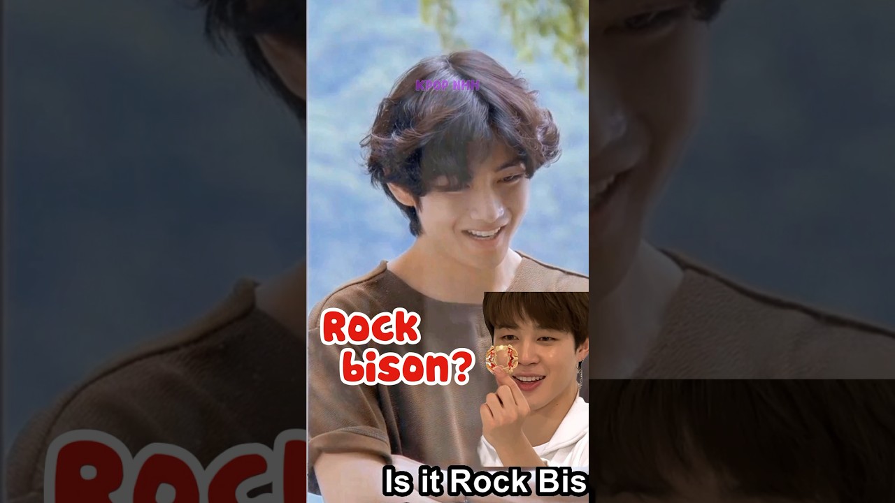 Когда Тэхён забыл пароль и сказал «Лачимолала», рок-бизон 😂😂😂 