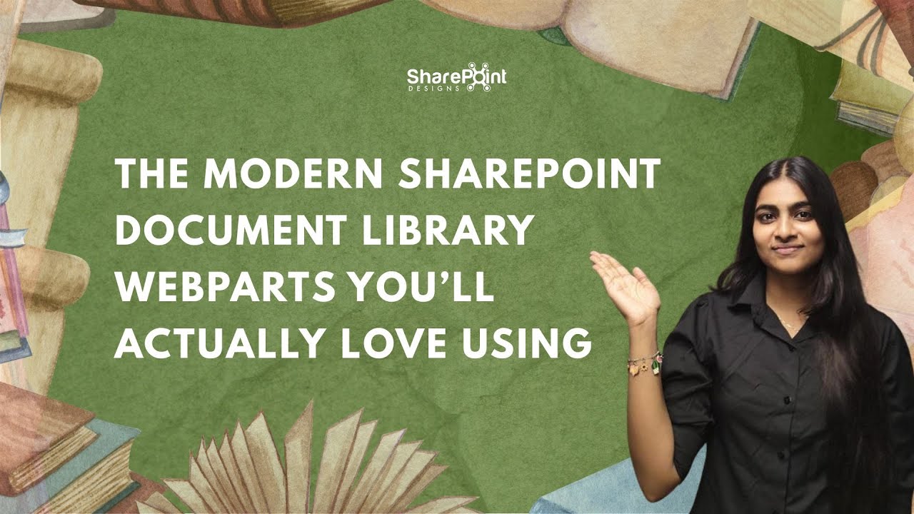 Organize Smarter! Modern SharePoint Custom Document Library Web Part | SharePoint Designs