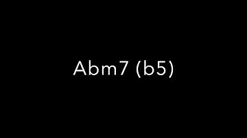 ARJE - Abm7 b5 Backing Track