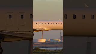 Air Nostrum Crj 1000 Landing At Liverpool Airport