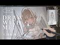 2HR⏳【厚塗り】一次創作『天使組曲』OCを気ままに描く【DRAW WITH ME🖊】｜ CLIP STUDIO PAINT