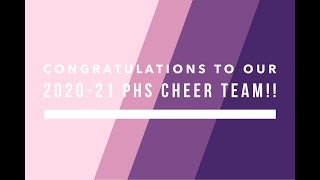 PHS Cheer 2020-21