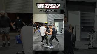 Breathing technique for boxing headmovement #youtubeshorts #boxing