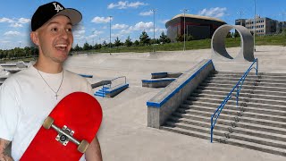The BIGGEST Skatepark In America!
