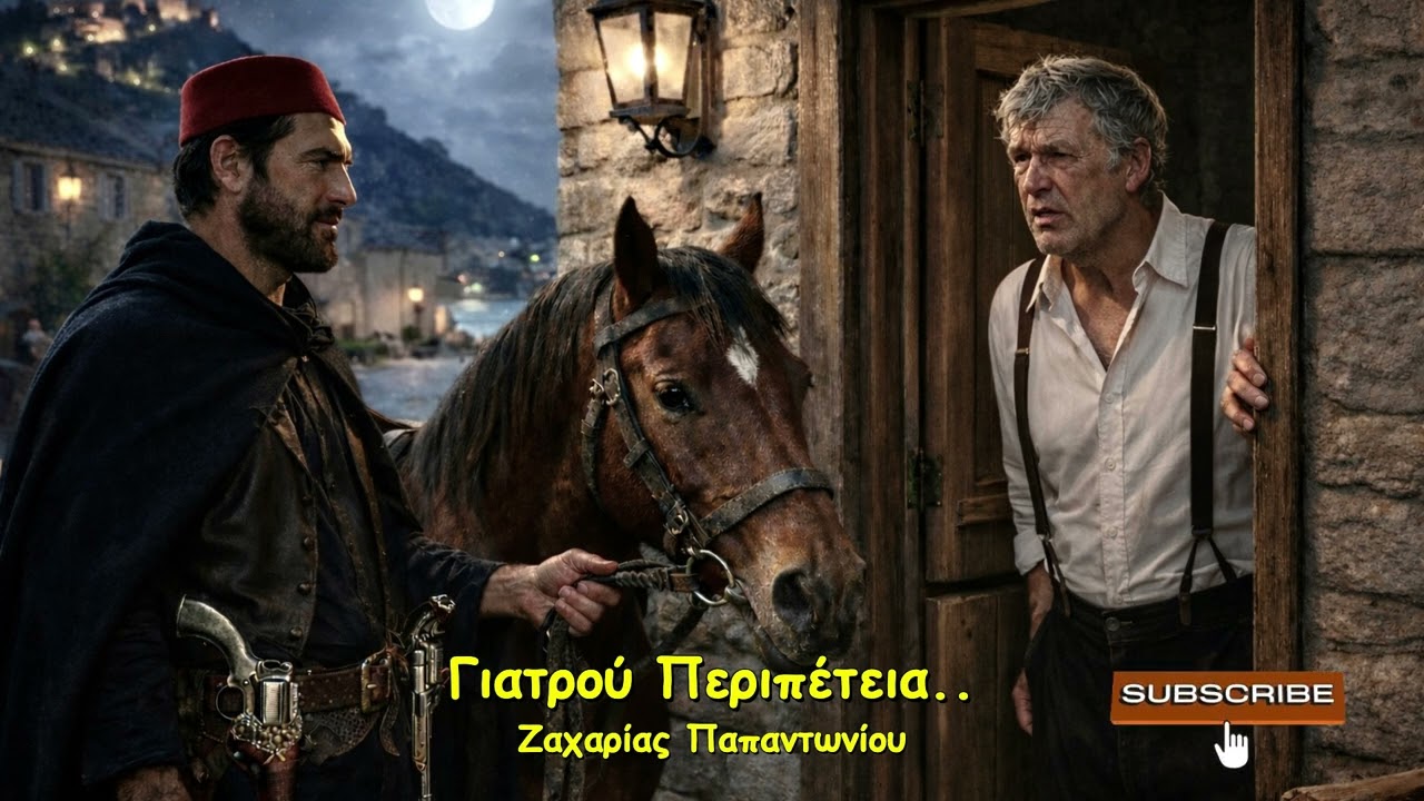 Γιατρού Περιπέτεια.. Ζαχαρίας Παπαντωνίου.. Διήγημα.. Logo-texnis Geo Stavrianea..