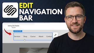 How to edit navigation bar in squarespace (Step By Step 2026)