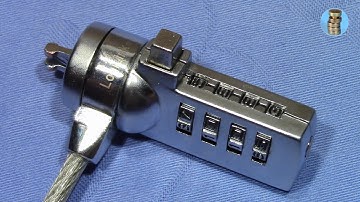 (picking 733) Laptop lock from LogiLink decoded easily (indirect method)