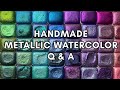 Metallic Watercolor Q&amp;A: Your Burning Questions Answered!