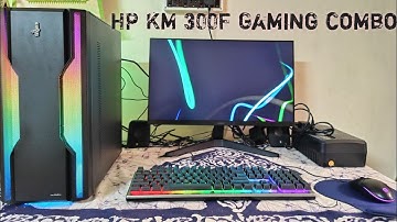 Hp gaming keyboard KM300F | How to change the light pattern.