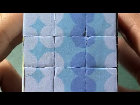Rubik’s Cube with numbers Japanese Pattern - YouTube