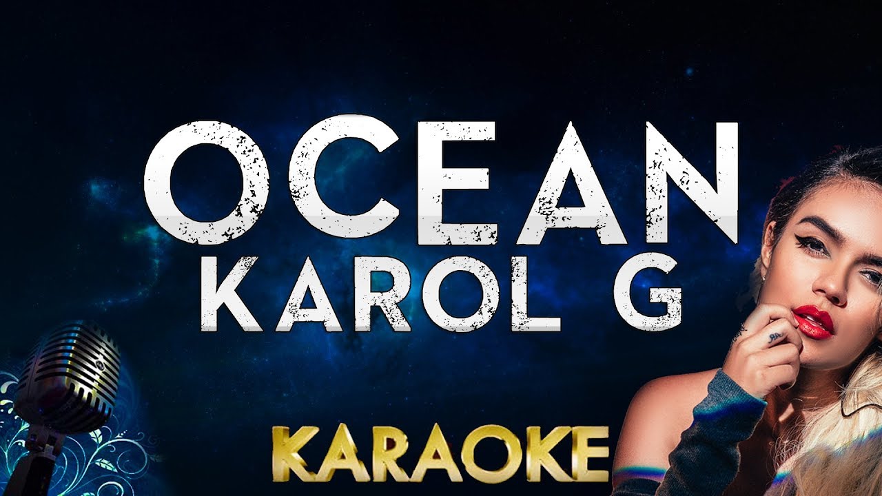 Karol G Ocean Karaoke Instrumental Youtube