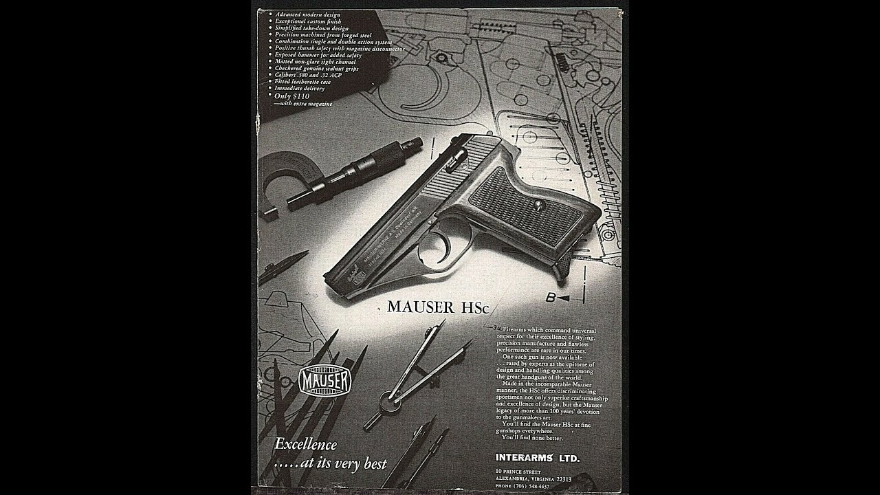 The German Mauser HSc Review: Sucked into service for the Germans!