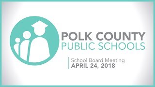 School Board Meeting | April 24, 2018