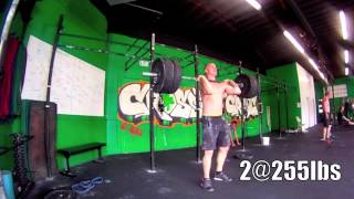 Split Jerk - 2@255lbs