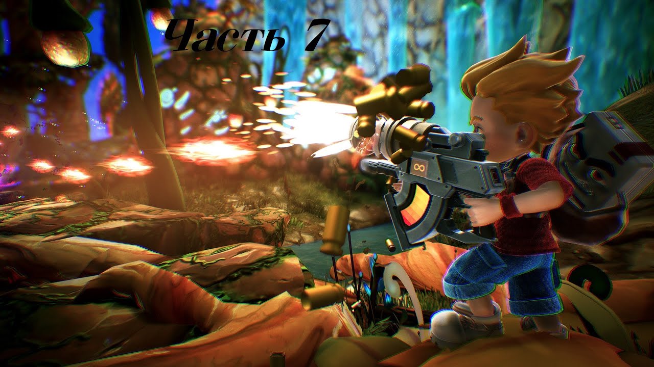 Rad Rodgers. Let's Play на 100% ( Все трофеи - PS4, Hard Mode). Часть 7