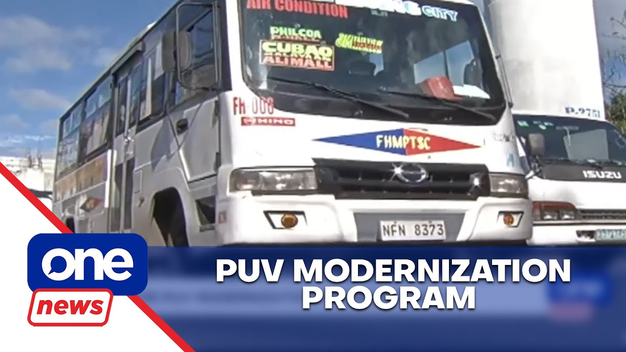 PUV modernization deadline approaches - YouTube