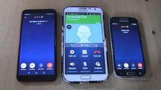 Telegram Incoming & Outgoing call & Samsung Galaxy Note 2Incoming call at the Same Time