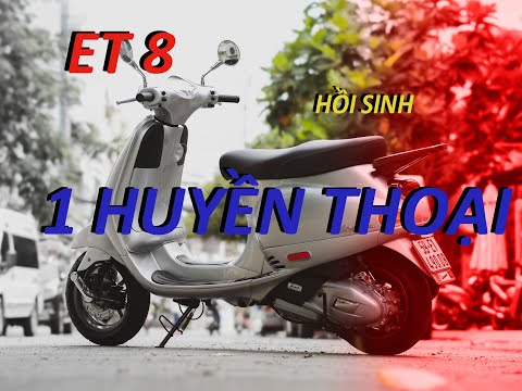 Video #Vespa #ET 8 huyền thoại bị lãng quên 20 năm, lên full... - youtube