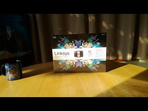 Cisco Linksys EA6500 Smart Wi-fi Router Unboxed and configured.