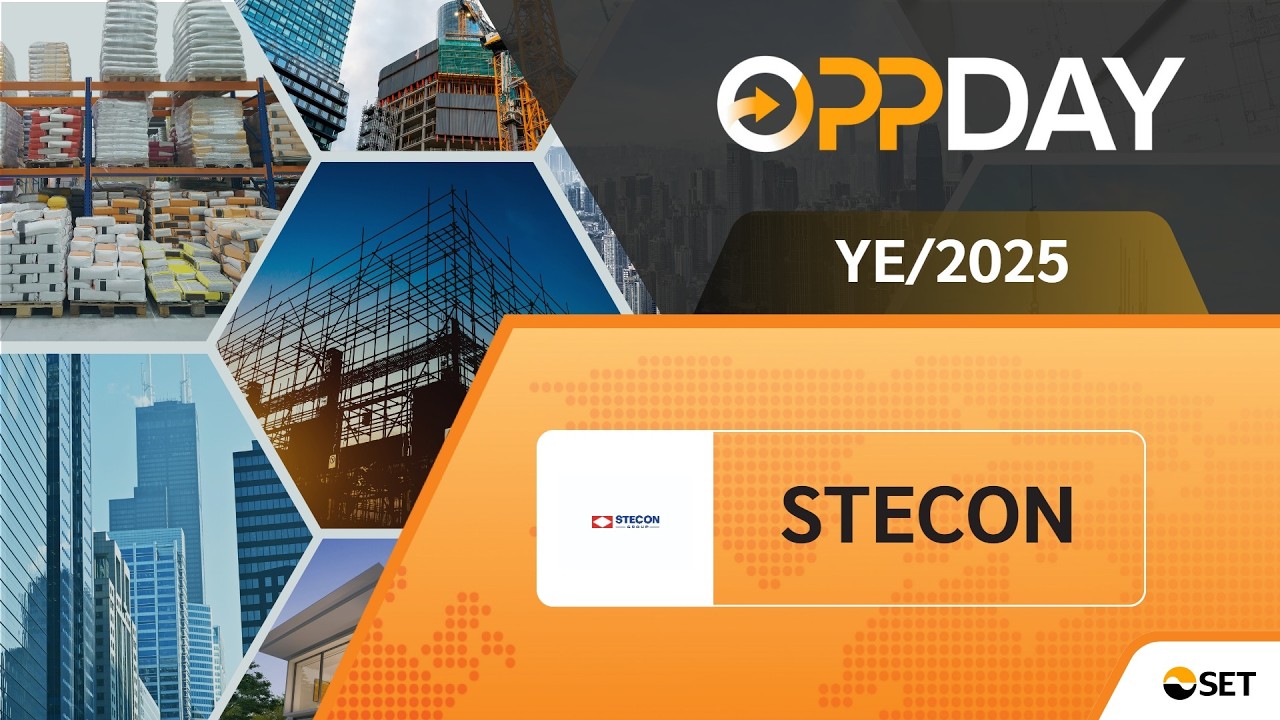 STECON: Oppday YE/2025 บมจ. สเตคอน กรุ๊ป