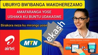 Uko wakohereza Amafaranga avuye kuri Mobile money akajya kuri Airtel money, uburyo bushya.by #menya