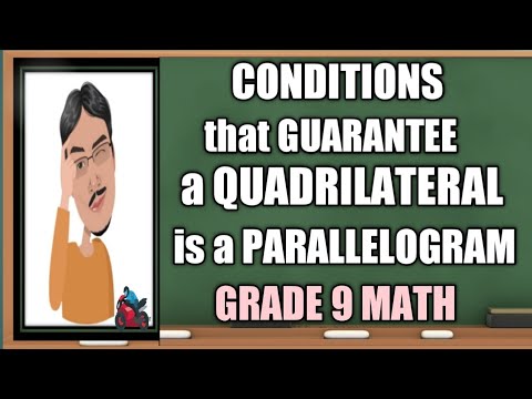 Video: Paano mo malulutas ang mga katangian ng isang paralelogram?