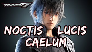 TEKKEN 7 - Noctis Rage Arts, Throws, cool Moves [DLC]