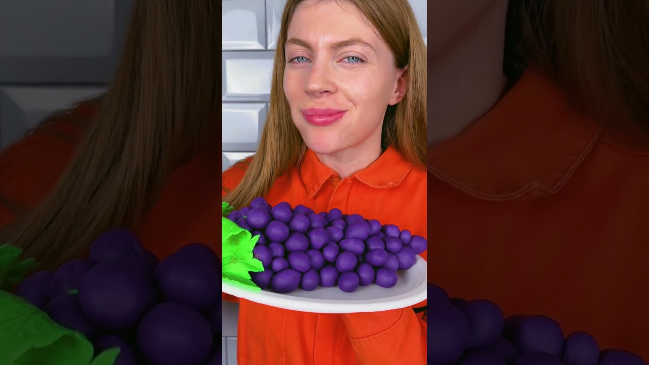 Chocolate 🍇 VS Real Food Challenge 