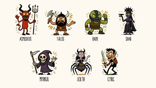 Every Major Evil Deity in Fortgotten Realms Explained in 15 Minutes