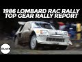 Lombard RAC Rally Report 1986