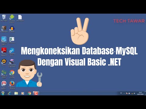 VB .NET - Cara Koneksi Database MySQL Dengan Visual Basic .NET