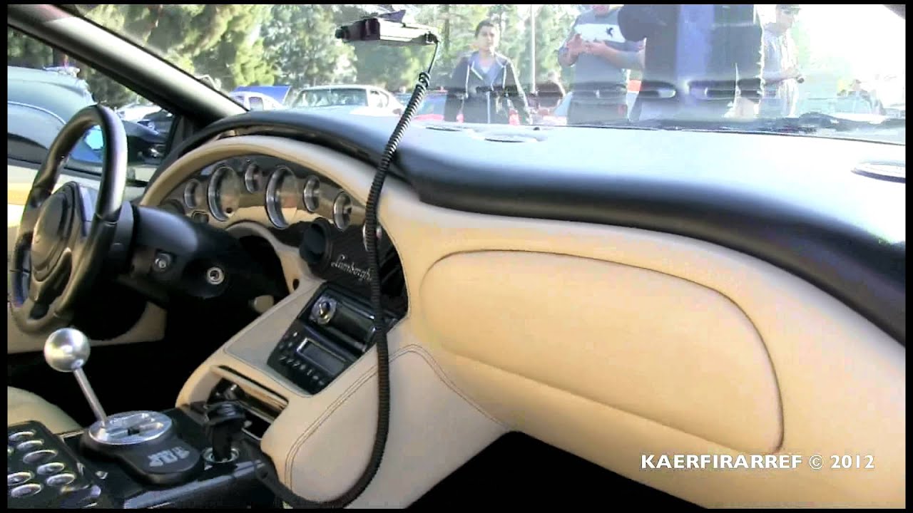 Lamborghini diablo салон