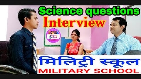 RMS interview video | Science questions | Military school Interview l PD Classes