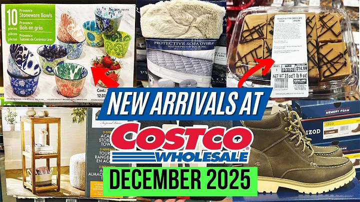 🔥COSTCO NEW ARRIVALS FOR DECEMBER 2025:🚨AWESOME NEW FINDS! Stoneware Bowls & Peanut Chocolate Fudge