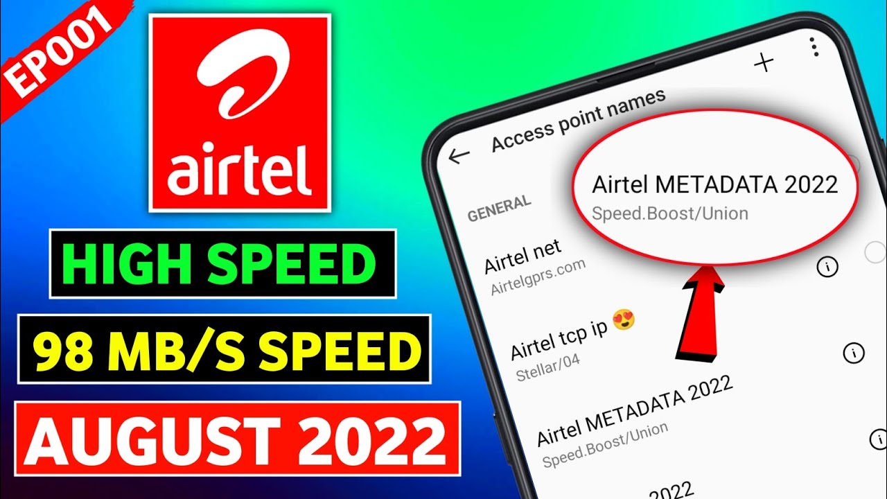[August 2022] Airtel New Apn Settings🔥 | 💯 Speed Increase | Latest Apn | Network Fix!