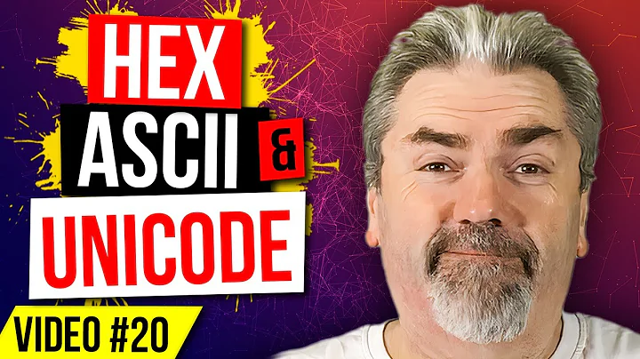 HEX, ASCII & UNICODE - The "What" and the "How" - Learn to Code Series - Video #20