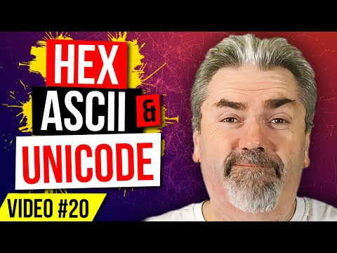 HEX, ASCII и UNICODE – «Что» и «Как» – Серия «Научитесь программировать» – Видео № 20