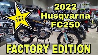 2022 Husqvarna FC250 Rockstar Factory Edition Overview