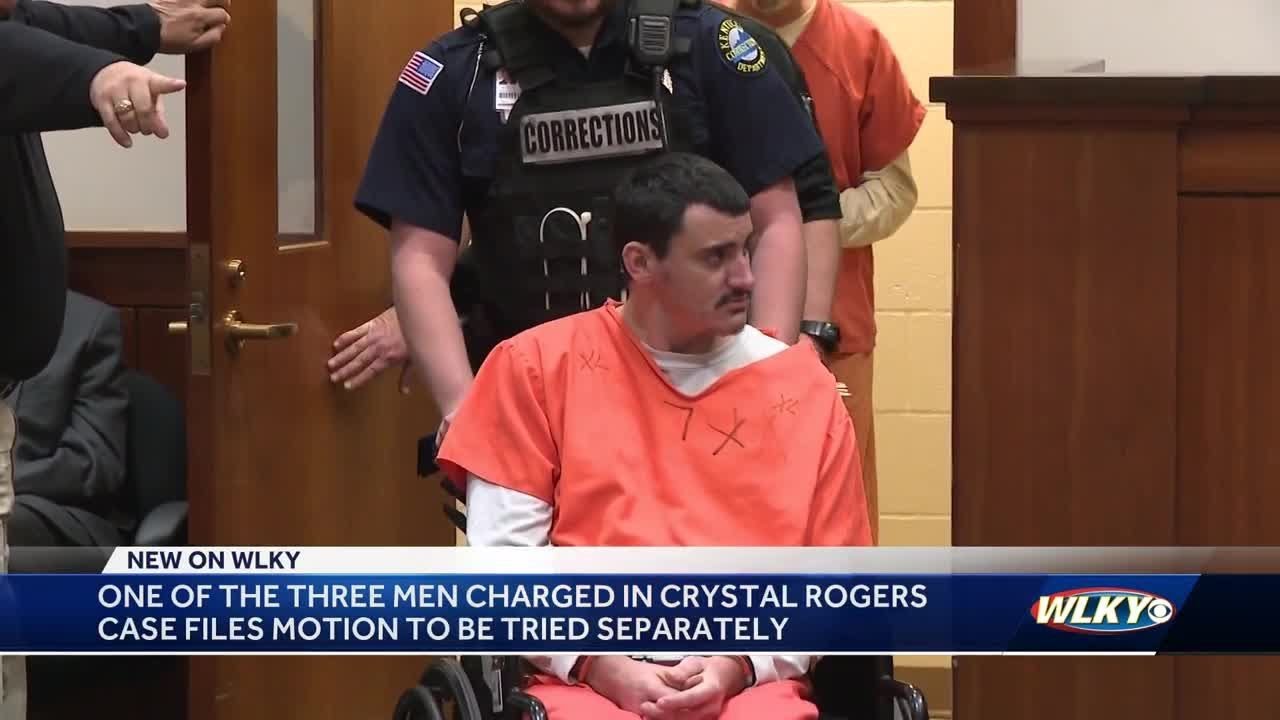 First man charged in Crystal Rogers case asks to be tried separately ...