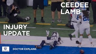 CeeDee Lamb injury update!
