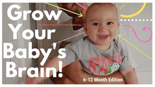 BABY PLAY - HOW TO PLAY WITH 6-12 MONTH OLD BABY - BRAIN DEVELOPMENT ACTIVITIES