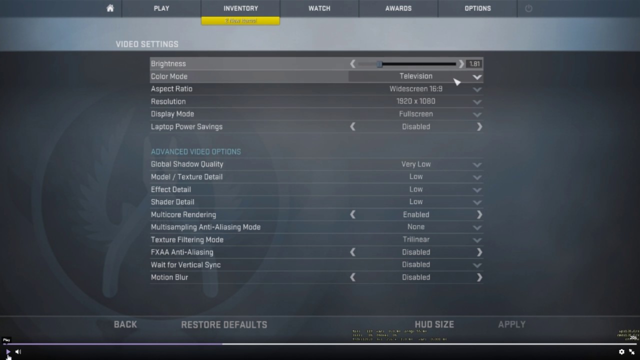 CSGO Swag Video Settings June 2017 YouTube