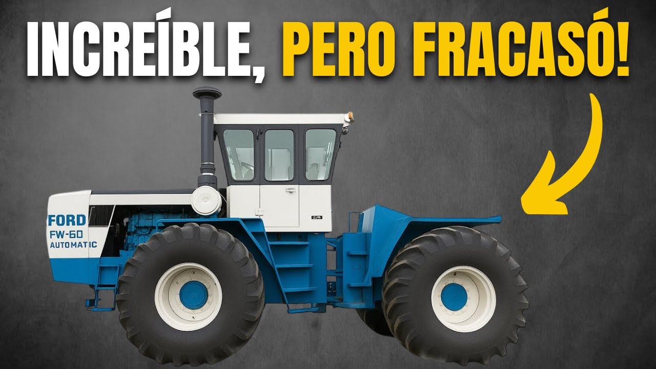 9 TRACTORES FORD QUE FUERON INCREÍBLES, ¡PERO FRACASARON!