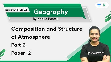 Composition and Structure of Atmosphere Part-2 | Paper 2 | UGC NET- Target JRF 2022 | Kritika Pareek