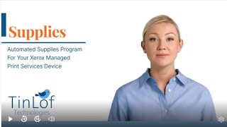 Supplies - Automated Supplies Program  For Your Xerox Managed Print Services Device