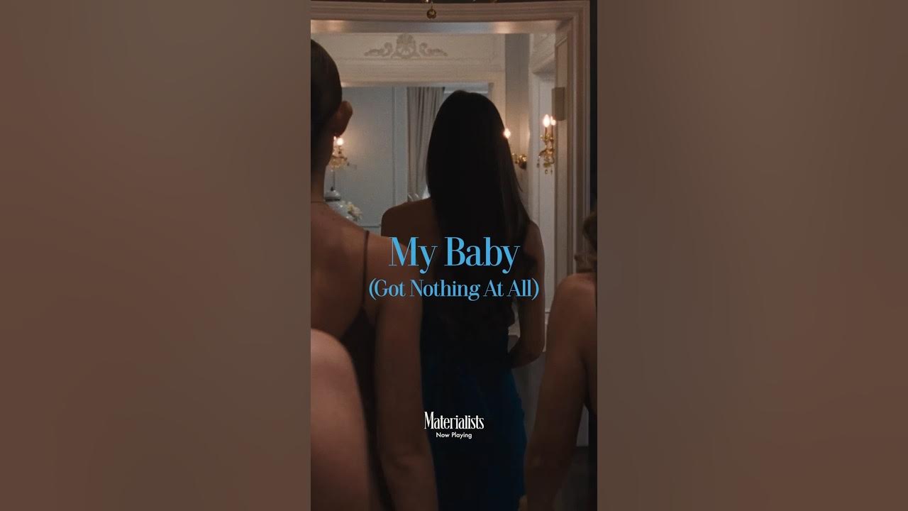 New song!! "My Baby (Got Nothing At All)" from @A24's #Materialists out now ♥️ New song!! "My Baby (Got Nothing At All)" from @A24's #Materialists out now ♥️