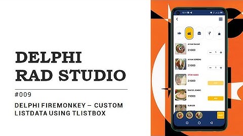 009   Delphi Android Firemonkey – Custom ListData using TListBox