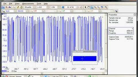 미래스코프, PC Oscilloscope, PicoScope 6: Capturing High--Speed Serial Data(3-17)