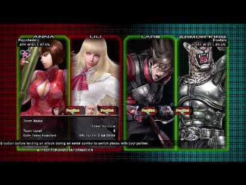 Tekken Tag Tournament 2 : Psyychedelic ( Lili X Anna ) VS Brawlpro ( Lars X Armor King )