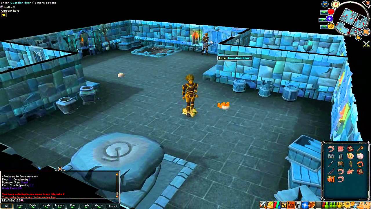 RuneScape | Dungeoneering Level 2 with FBMxLiKeApRo - YouTube